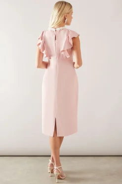 Wallis Robe Crayon Ajustée Petite avec Détails de Perles<Femme Toutes Les Robes|Robes Mi-Longues
