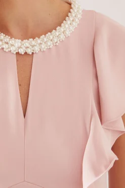 Wallis Robe Crayon Ajustée Petite avec Détails de Perles<Femme Toutes Les Robes|Robes Mi-Longues