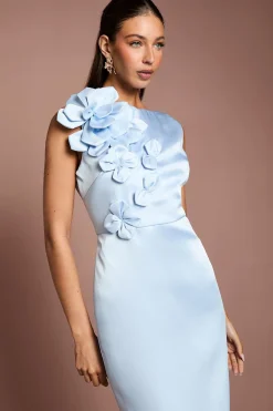 Coast Robe Crayon En Satin À Corsage<Femme Robes Mi-Longues|Satin Et Dentelle