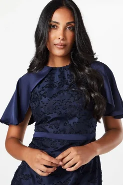 Wallis Robe Crayon à Manches Courtes Florale Petite Occasion<Femme Robes Mi-Longues|Robes Moulantes