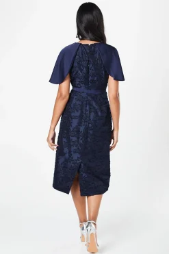 Wallis Robe Crayon à Manches Courtes Florale Petite Occasion<Femme Robes Mi-Longues|Robes Moulantes