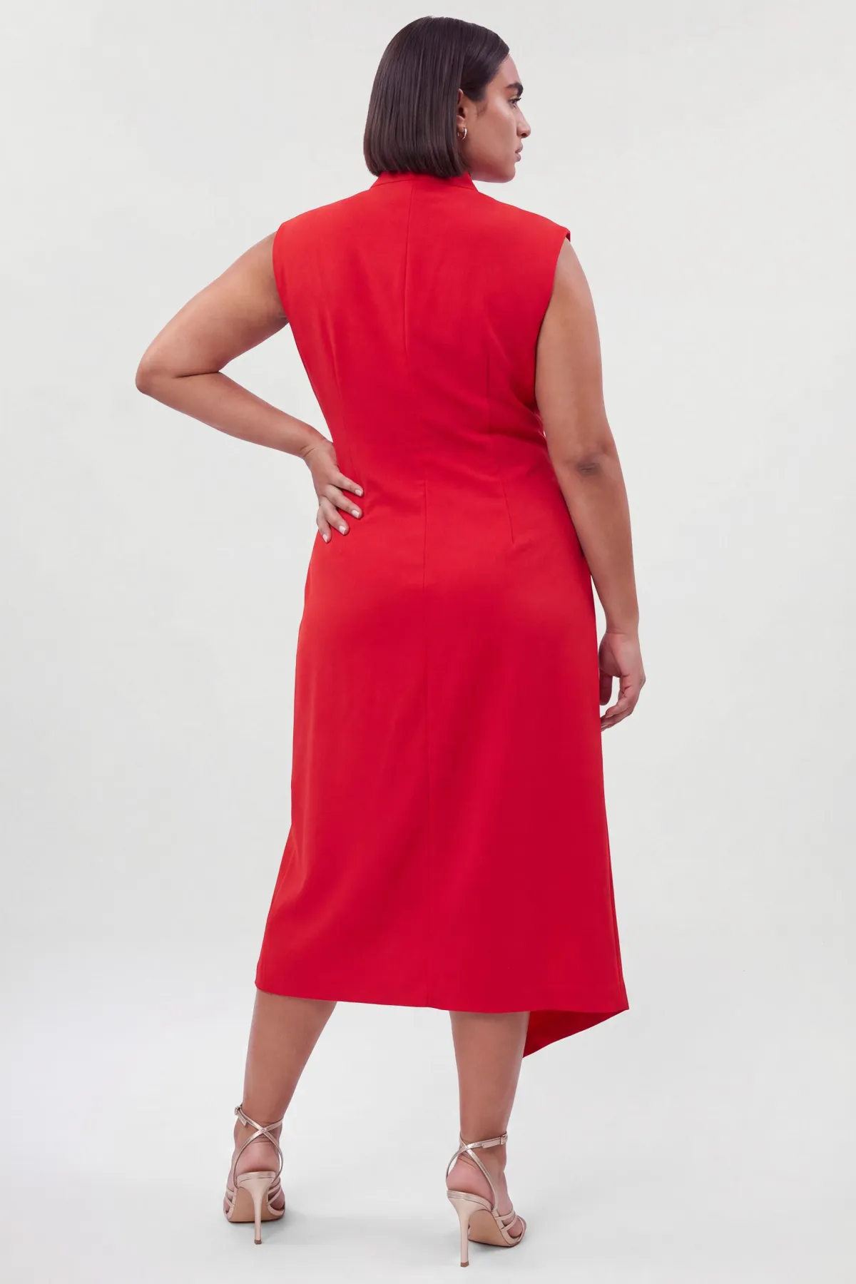 KarenMillen Robe Crayon Midi Ajustée Grande Taille Avec Ornement<Femme Toutes Les Robes|Robes D’Automne