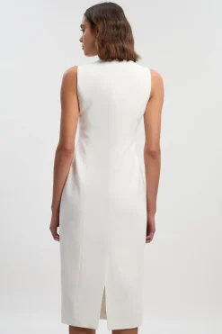 KarenMillen Robe Crayon Mi-Longue à Boutons Essential Compact Petite<Femme Robes|Robes Mi-Longues