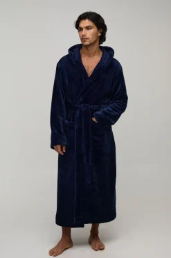 Robe De Chambre Longue À Casynthétiqueche
