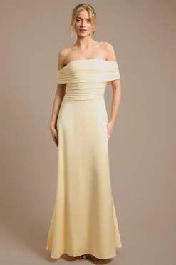 Oasis Robe De Demoiselle D'honneur Bardot En Tulle Et Satin<Femme Robes Demoiselles D'Honneur|Satin Et Dentelle