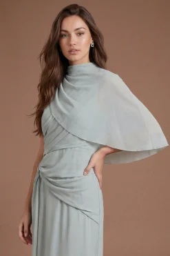 Coast Robe De Demoiselle D'honneur Collection Contour À Col Montant Et Drapé<Femme Robes Demoiselles D'Honneur|Robes