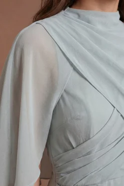 Coast Robe De Demoiselle D'honneur Collection Contour À Col Montant Et Drapé<Femme Robes Demoiselles D'Honneur|Robes