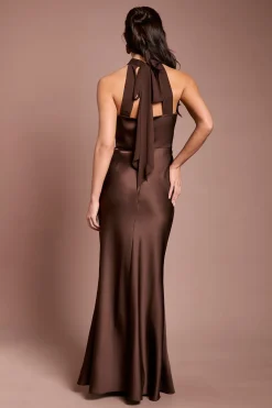 Coast Robe De Demoiselle D'honneur Col Licou Taille Plissée<Femme Robes Demoiselles D'Honneur|Robes