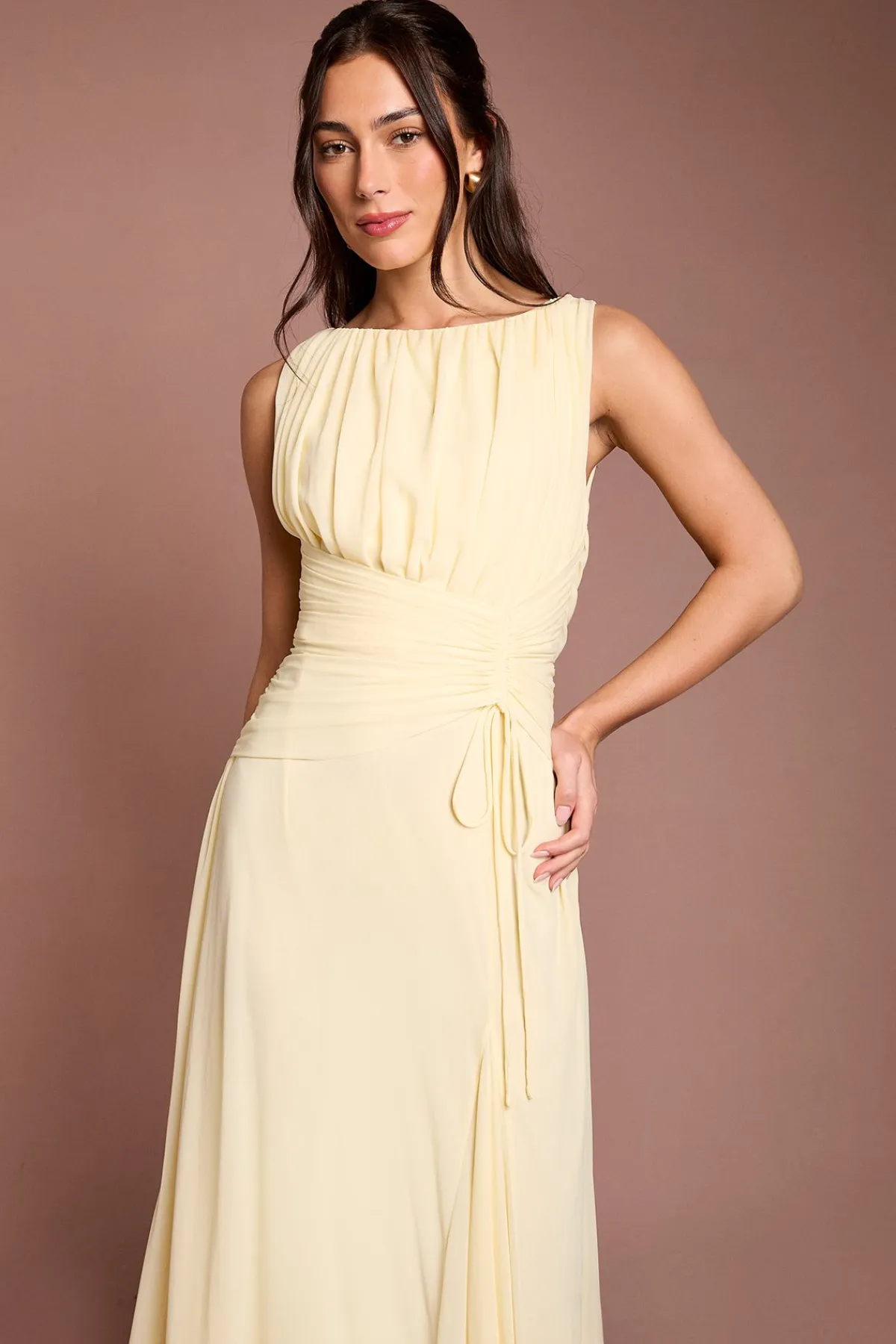 Coast Robe De Demoiselle D'honneur En Tulle Doux Avec Taille Cintrée<Femme Toutes Les Robes|Robes Demoiselles D'Honneur