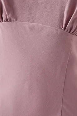 Coast Robe de Demoiselle d'Honneur Maxi Plissée Bardot<Femme Toutes Les Robes|Robes Demoiselles D'Honneur