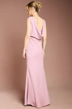 Coast Robe de Demoiselle d'Honneur Maxi Plissée Bardot<Femme Toutes Les Robes|Robes Demoiselles D'Honneur