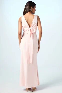 Coast Robe de Demoiselle d'Honneur Petite en Satin avec Détail Dos Noué<Femme Robes Demoiselles D'Honneur|Satin Et Dentelle