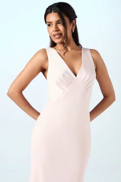 Coast Robe de Demoiselle d'Honneur Petite en Satin avec Détail Dos Noué<Femme Robes Demoiselles D'Honneur|Satin Et Dentelle