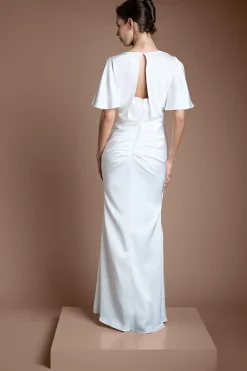 Robe De Mariée Drapée Déesse