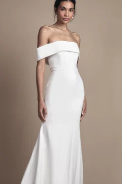 Robe de Mariée Maxi Bardot Ponte