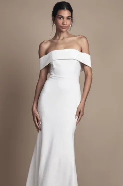 Robe de Mariée Maxi Bardot Ponte