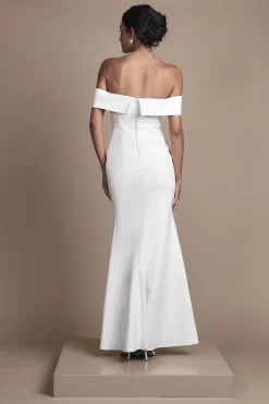 Robe de Mariée Maxi Bardot Ponte