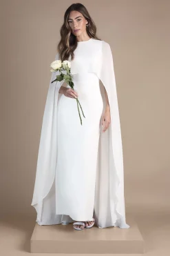 Robe de Mariée Maxi à Cape