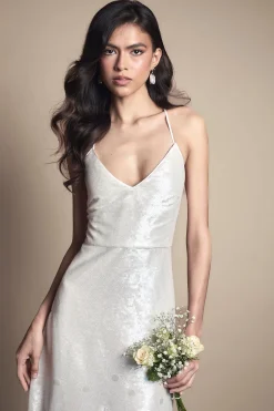 Coast Robe De Mariée Maxi À Godets Et Sequins<Femme Robes|Robes Longues