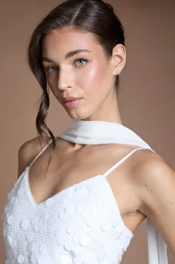 Robe De Mariée Maxi Muse En Sequins Et Mesh