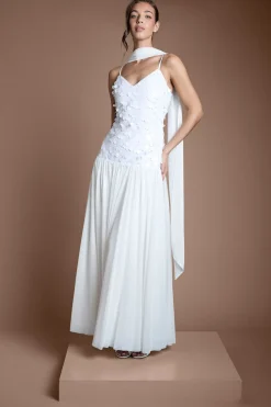 Robe De Mariée Maxi Muse En Sequins Et Mesh