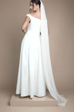 Coast Robe de Mariée Maxi Sans Manches Bandeau à Jupe Portefeuille<Femme Robes|Robes Longues