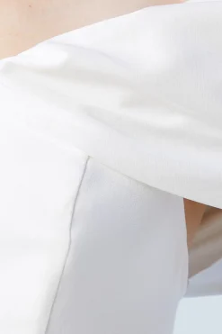 Coast Robe de Mariée Mini en Crêpe Taffetas à Décolleté Bardot<Femme Robes|Toutes Les Robes