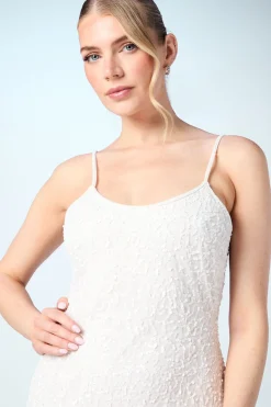 Coast Robe de Mariée Mini Ornée de Sequins Style Plumes<Femme Robes|Toutes Les Robes