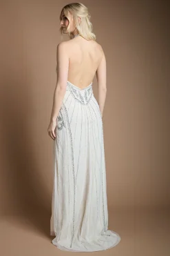 Coast Robe De Mariée Sculptante À Encolure Américaine Ornée Honoured<Femme Toutes Les Robes|Robes