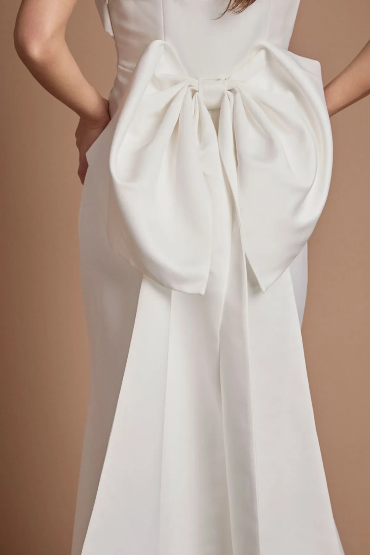 Coast Robe De Mariée Sirène À Bretelles Avec Nœud Dans Le Dos<Femme Robes|Robes Longues