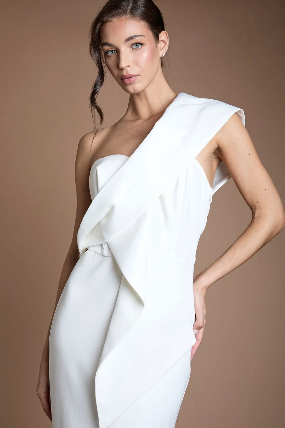Coast Robe De Mariée Sirène À Dos Nœud Torsadé<Femme Toutes Les Robes|Robe Satin