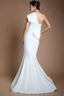 Coast Robe De Mariée Sirène À Dos Nœud Torsadé<Femme Toutes Les Robes|Robe Satin