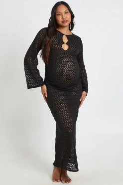 boohoo Robe De Plage De Maternité À Détail Anneau En O<Femme Robes|Robes De Jour