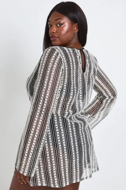 Robe De Plage Grande Taille En Crochet