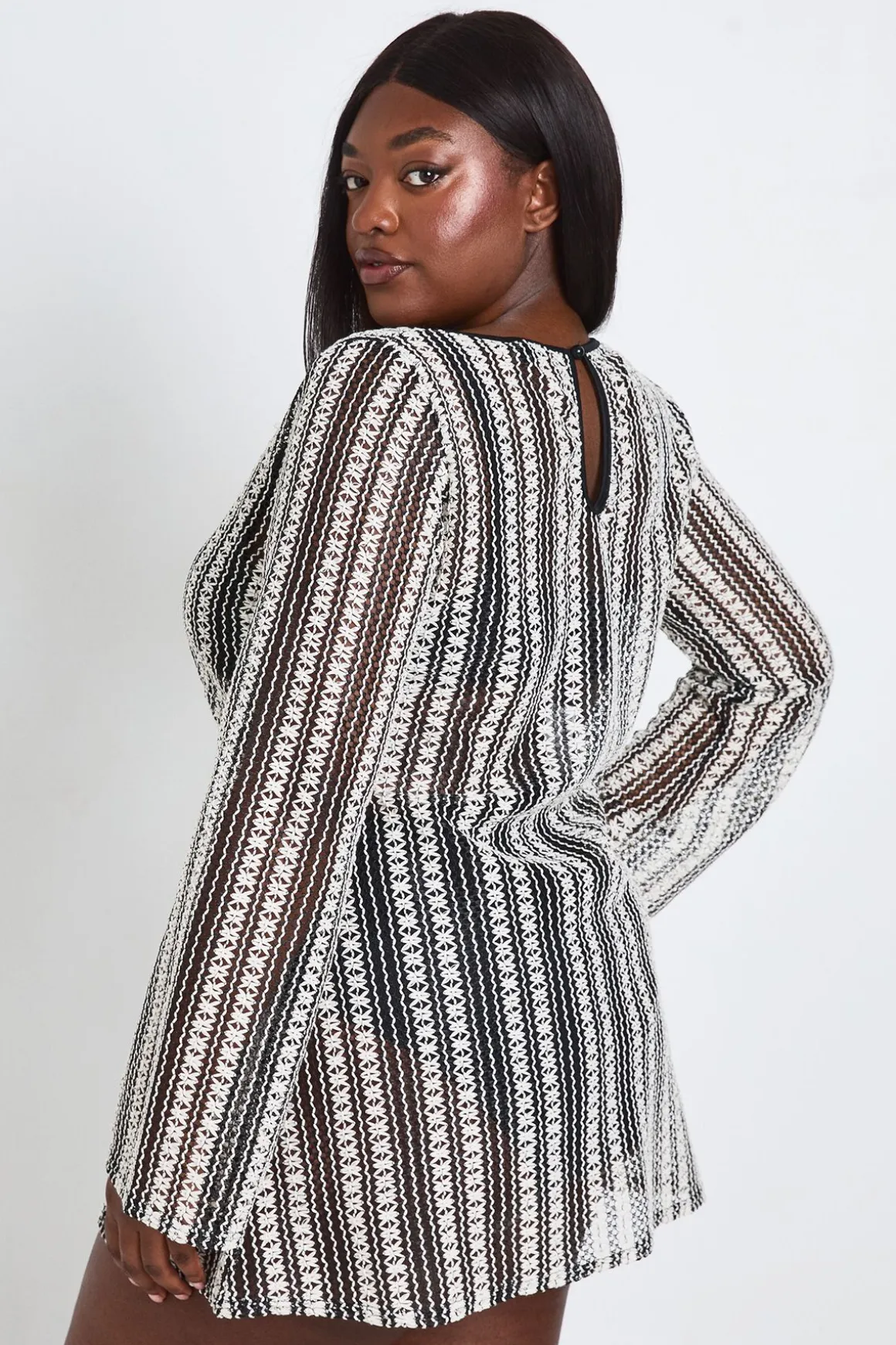 Robe De Plage Grande Taille En Crochet