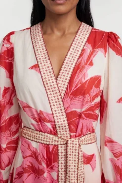 Robe De Plage Longue En Voile De Coton