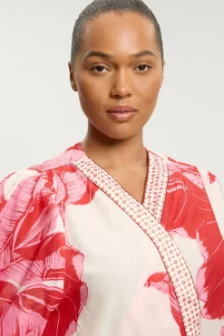 KarenMillen Robe De Plage Maxi En Voile De Coton Grande Taille<Femme Toutes Les Robes|Robes Longues