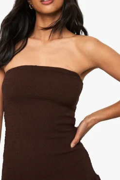Robe De Plage Mini Froncée En Gaze De Coton Petite