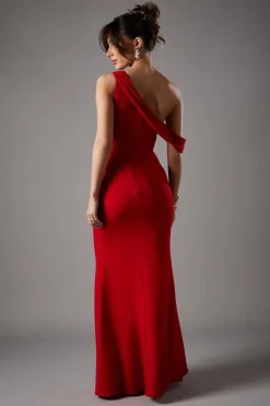 Coast Robe de Soirée Noire en Crêpe Scuba à Encolure Asymétrique<Femme Robes Bal De Promo|Robes