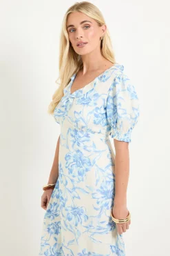 Robe De Thé Florale D'été Petite