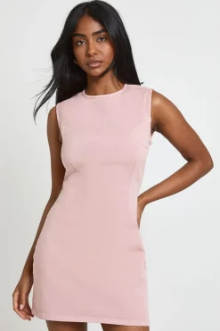 boohoo Robe Droite En Denim Basique<Femme Denim|Denim