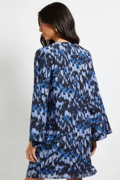Wallis Robe Droite à Fermeture Éclair Papillon<Femme Toutes Les Robes|Robes À Manches Longues