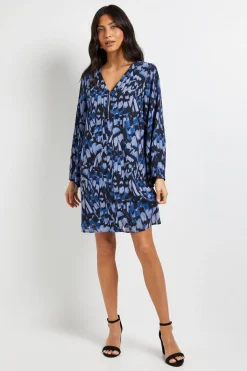 Wallis Robe Droite à Fermeture Éclair Papillon<Femme Toutes Les Robes|Robes À Manches Longues
