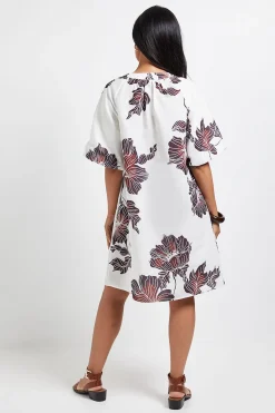 Robe Droite Florale Petite Taille