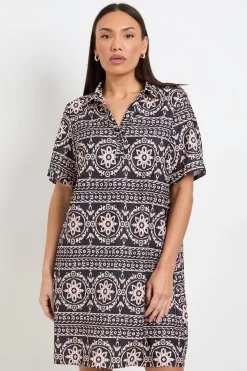 Wallis Robe Droite Imprimée Carreaux D'été<Femme Robes|Toutes Les Robes