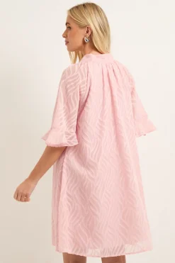Wallis Robe Droite à Manches Cape Burn Out Petite Taille<Femme Robe Invitée Mariage|Toutes Les Robes