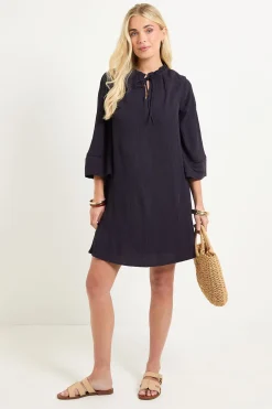 Robe Droite Petite En Gaze D'été