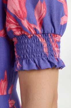 Robe D'été Fleurie Petite Taille
