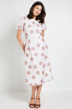 Wallis Robe D'été À Pois Style Tea Dress<Femme Toutes Les Robes|Robes Mi-Longues