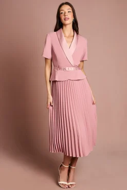 Coast Robe 2 en 1 avec Jupe Plissée<Femme Robes Mi-Longues|Robes
